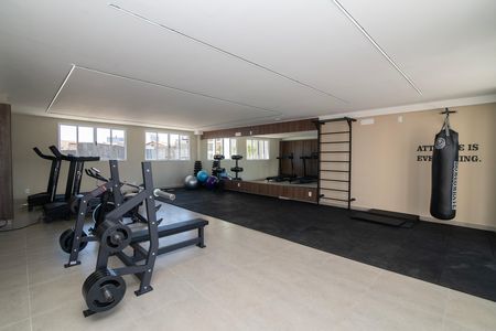 Apartamento para alugar com 55m², 2 quartos e 1 vaga Apartamento para alugar com 55m², 2 quartos e 1 vagaÁrea Comum - Academia