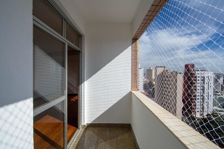 Varanda da Sala de apartamento à venda com 3 quartos, 110m² em Gutierrez, Belo Horizonte