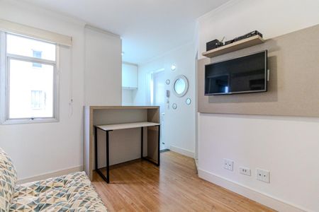 Sala de apartamento para alugar com 1 quarto, 32m² em Campos Elíseos, São Paulo
