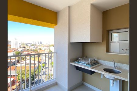 Varanda Gourmet de apartamento à venda com 2 quartos, 50m² em Vila Osasco, Osasco