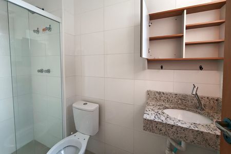 Banheiro Suíte de apartamento para alugar com 2 quartos, 53m² em Residencial Villa Garden, Campinas