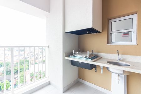 Varanda gourmet de apartamento para alugar com 2 quartos, 50m² em Vila Osasco, Osasco