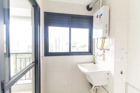 Área de serviço de apartamento para alugar com 1 quarto, 33m² em Cidade Antônio Estêvão de Carvalho, São Paulo