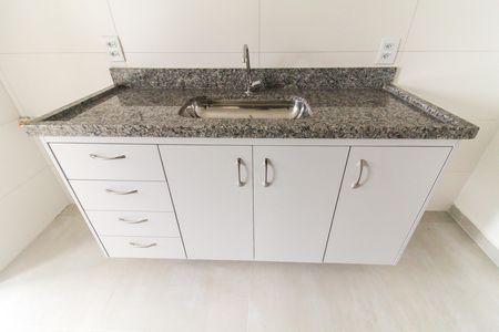 Cozinha de apartamento para alugar com 1 quarto, 33m² em Cidade Antônio Estêvão de Carvalho, São Paulo