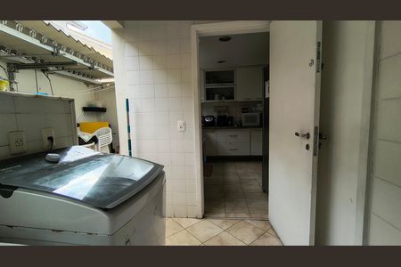 Área de Serviço  de casa de condomínio à venda com 4 quartos, 400m² em Recreio dos Bandeirantes, Rio de Janeiro