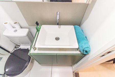 Apartamento para alugar com 28m², 1 quarto e sem vaga Apartamento para alugar com 28m², 1 quarto e sem vagaBanheiro