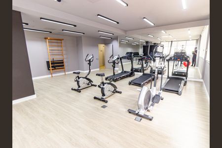 Apartamento para alugar com 28m², 1 quarto e sem vaga Apartamento para alugar com 28m², 1 quarto e sem vagaÁrea comum - Academia