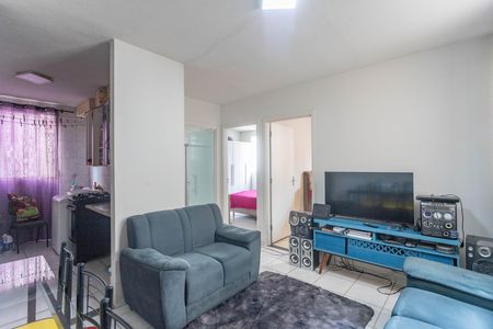 Sala  de apartamento à venda com 2 quartos, 48m² em Jardim Apura, Diadema