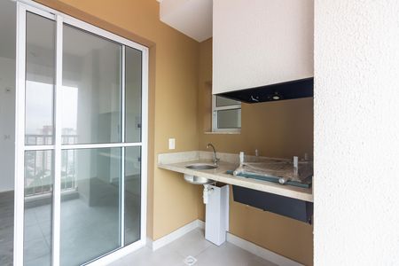 Varanda gourmet de apartamento para alugar com 2 quartos, 50m² em Vila Osasco, Osasco