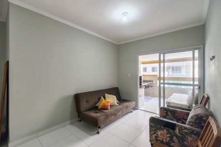 Sala de apartamento para alugar com 2 quartos, 87m² em Aviação, Praia Grande