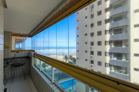 Sacada  de apartamento para alugar com 2 quartos, 87m² em Aviação, Praia Grande