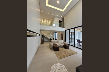 Sala de casa de condomínio para alugar com 4 quartos, 260m² em Shopping Park, Uberlândia