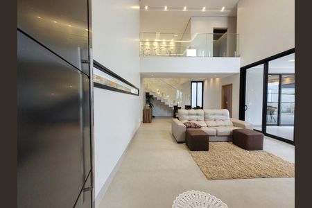 Sala de casa de condomínio para alugar com 4 quartos, 260m² em Shopping Park, Uberlândia