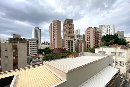 Vista da Sala de apartamento à venda com 2 quartos, 57m² em Santo Antônio, Belo Horizonte