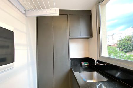 Área de Serviço de apartamento à venda com 2 quartos, 57m² em Santo Antônio, Belo Horizonte