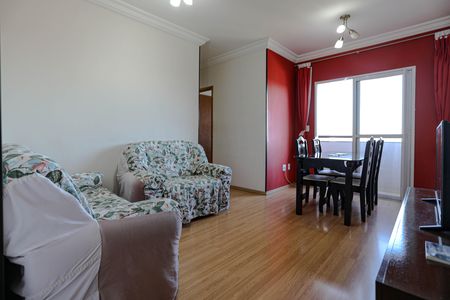 Sala de apartamento para alugar com 2 quartos, 72m² em Jardim Marica, Mogi das Cruzes