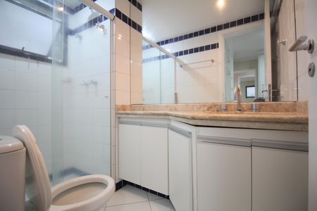Apartamento para alugar com 124m², 3 quartos e 2 vagasBanheiro da Suíte 3