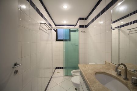 Apartamento para alugar com 124m², 3 quartos e 2 vagasBanheiro da Suíte 1