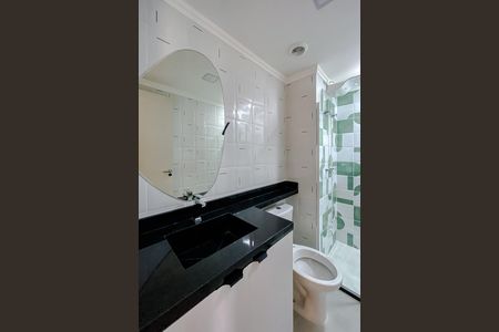 Apartamento para alugar com 39m², 2 quartos e sem vaga Apartamento para alugar com 39m², 2 quartos e sem vagaBanheiro