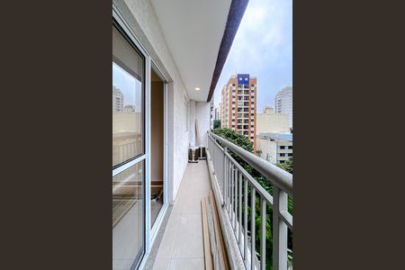 Varanda da Sala de apartamento para alugar com 2 quartos, 39m² em Perdizes, São Paulo
