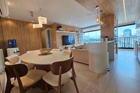 Sala de Jantar de apartamento à venda com 2 quartos, 94m² em Vila Cordeiro, São Paulo