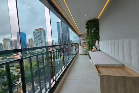 Varanda de apartamento à venda com 2 quartos, 94m² em Vila Cordeiro, São Paulo