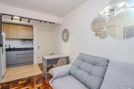 Sala de apartamento para alugar com 1 quarto, 29m² em Jardim Dona Leopoldina, Porto Alegre