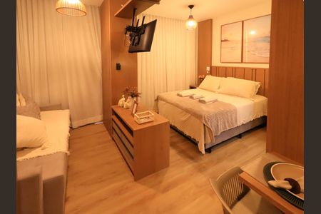 Apartamento para alugar com 26m², 1 quarto e 1 vaga Apartamento para alugar com 26m², 1 quarto e 1 vagaSala