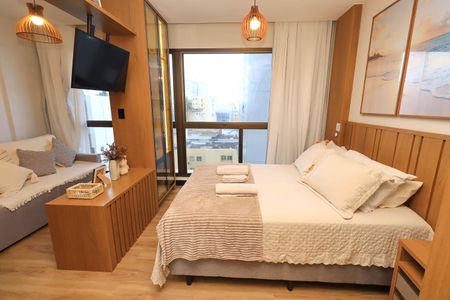 Apartamento para alugar com 26m², 1 quarto e 1 vaga Apartamento para alugar com 26m², 1 quarto e 1 vagaQuarto
