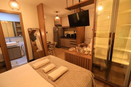 Apartamento para alugar com 26m², 1 quarto e 1 vaga Apartamento para alugar com 26m², 1 quarto e 1 vagaQuarto