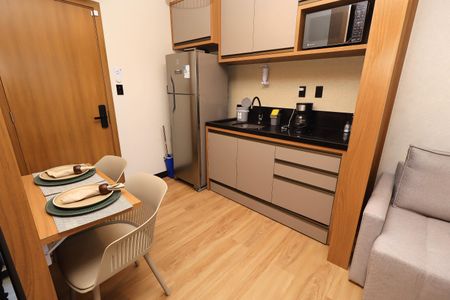 Apartamento para alugar com 26m², 1 quarto e 1 vaga Apartamento para alugar com 26m², 1 quarto e 1 vagaSala