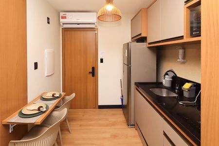 Apartamento para alugar com 26m², 1 quarto e 1 vaga Apartamento para alugar com 26m², 1 quarto e 1 vagaCozinha