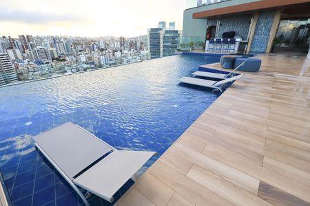 Apartamento para alugar com 26m², 1 quarto e 1 vaga Apartamento para alugar com 26m², 1 quarto e 1 vagaÁrea comum - Piscina
