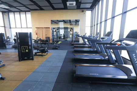 Apartamento para alugar com 26m², 1 quarto e 1 vaga Apartamento para alugar com 26m², 1 quarto e 1 vagaAcademia