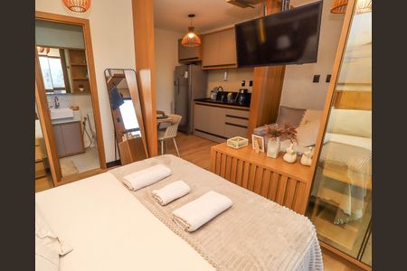 Apartamento para alugar com 26m², 1 quarto e 1 vaga Apartamento para alugar com 26m², 1 quarto e 1 vagaQuarto
