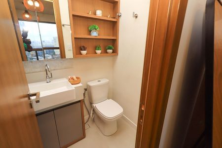 Apartamento para alugar com 26m², 1 quarto e 1 vaga Apartamento para alugar com 26m², 1 quarto e 1 vagaBanheiro