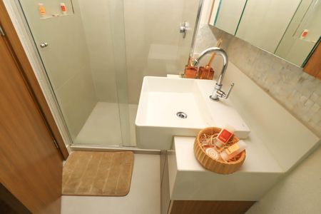 Apartamento para alugar com 26m², 1 quarto e 1 vaga Apartamento para alugar com 26m², 1 quarto e 1 vagaBanheiro