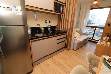 Apartamento para alugar com 26m², 1 quarto e 1 vaga Apartamento para alugar com 26m², 1 quarto e 1 vagaSala