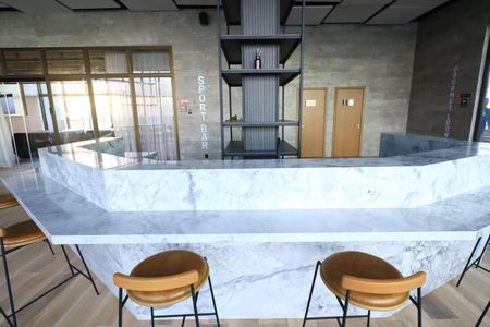 Apartamento para alugar com 26m², 1 quarto e 1 vaga Apartamento para alugar com 26m², 1 quarto e 1 vagaÁrea comum - Salão de festas