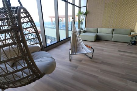 Apartamento para alugar com 26m², 1 quarto e 1 vaga Apartamento para alugar com 26m², 1 quarto e 1 vagaÁrea comum - Salão de festas