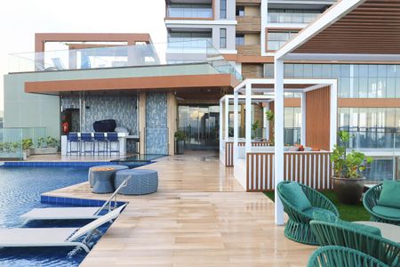 Apartamento para alugar com 26m², 1 quarto e 1 vaga Apartamento para alugar com 26m², 1 quarto e 1 vagaÁrea comum - Piscina