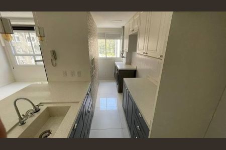 Cozinha de apartamento para alugar com 3 quartos, 68m² em Jardim Carvalho, Porto Alegre