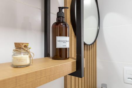 Apartamento para alugar com 23m², 1 quarto e sem vaga Apartamento para alugar com 23m², 1 quarto e sem vagaBanheiro