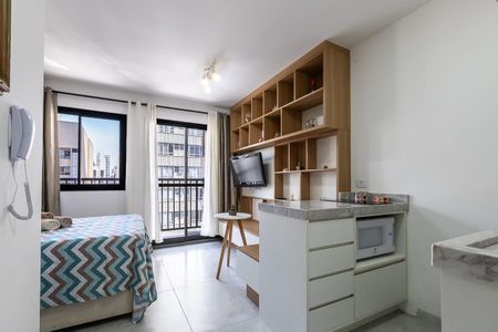 Sala/Quarto de apartamento para alugar com 1 quarto, 23m² em Centro, Curitiba