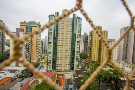 Apartamento para alugar com 125m², 3 quartos e 3 vagasVista da varanda
