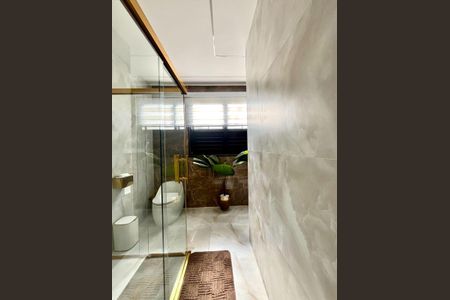 Banheiro da Suíte de apartamento para alugar com 1 quarto, 44m² em Jardim Ibirapuera, Campinas