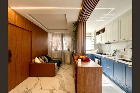 Sala de apartamento para alugar com 1 quarto, 44m² em Jardim Ibirapuera, Campinas