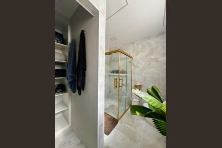 Banheiro da Suíte de apartamento para alugar com 1 quarto, 44m² em Jardim Ibirapuera, Campinas