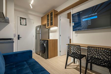 Studio para alugar com 26m², 1 quarto e sem vagaSala/Cozinha