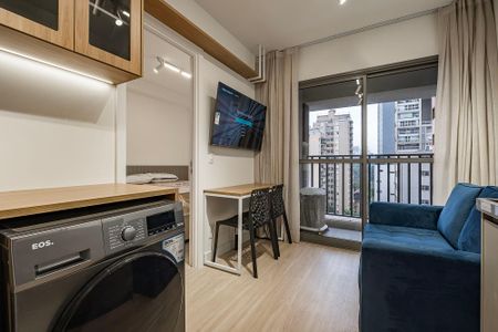 Studio para alugar com 26m², 1 quarto e sem vagaSala/Cozinha